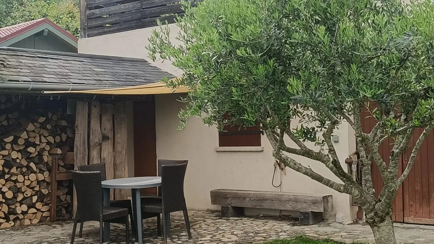 Terrasse chambre esprit nature