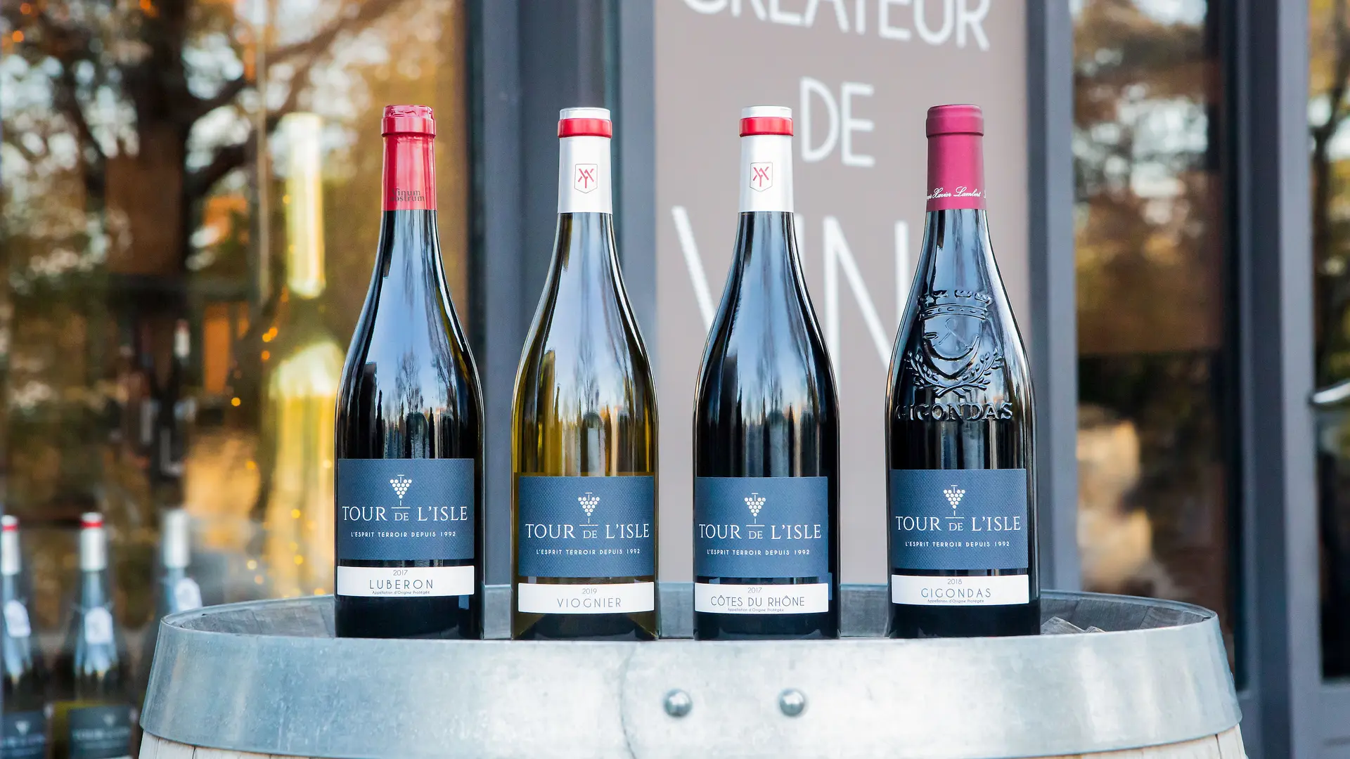 Bouteilles de vin Tour de L'Isle