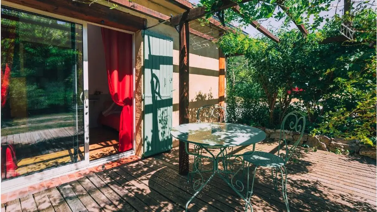 Terrasse chambre Cytise