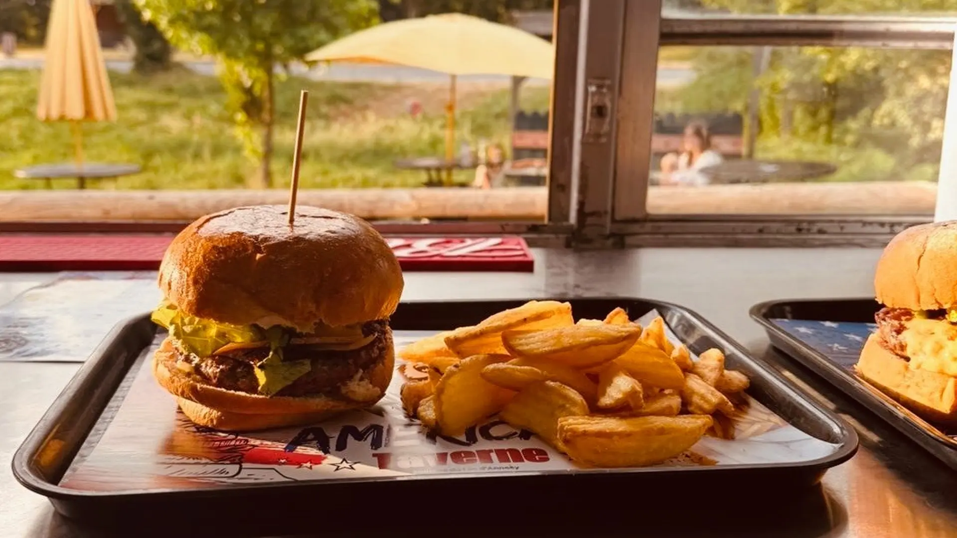 plateau burger frites