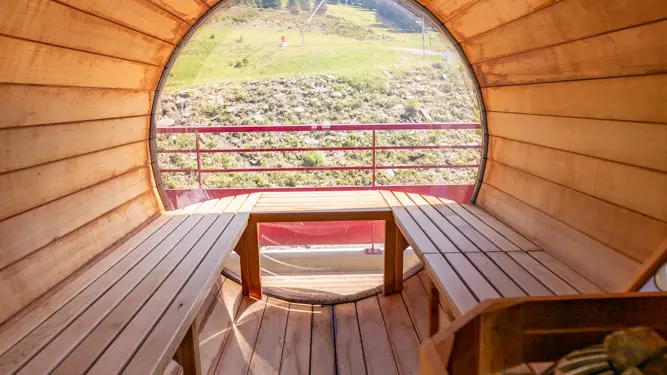 Sauna extérieur