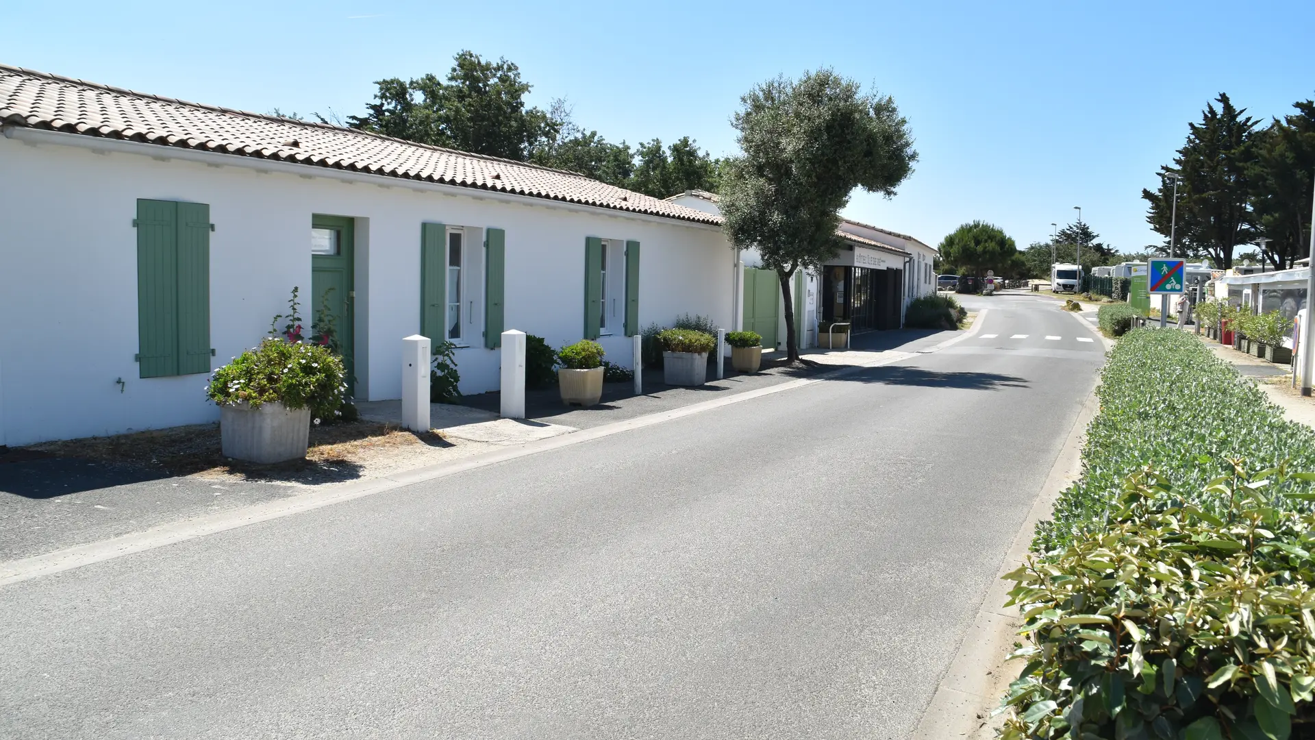 La plage à 200 m