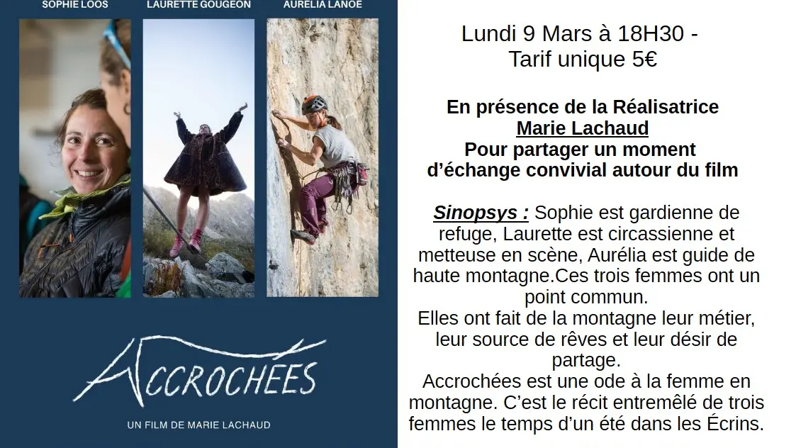 Accrochée_Cinéma Le Poom_Orcières