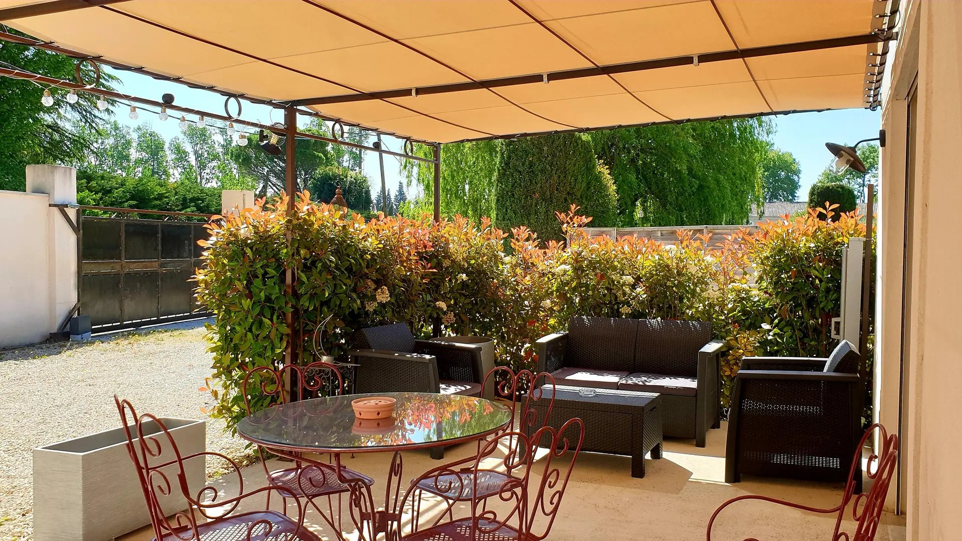 Gîte Mas des Roumaises_Le Thor couverte