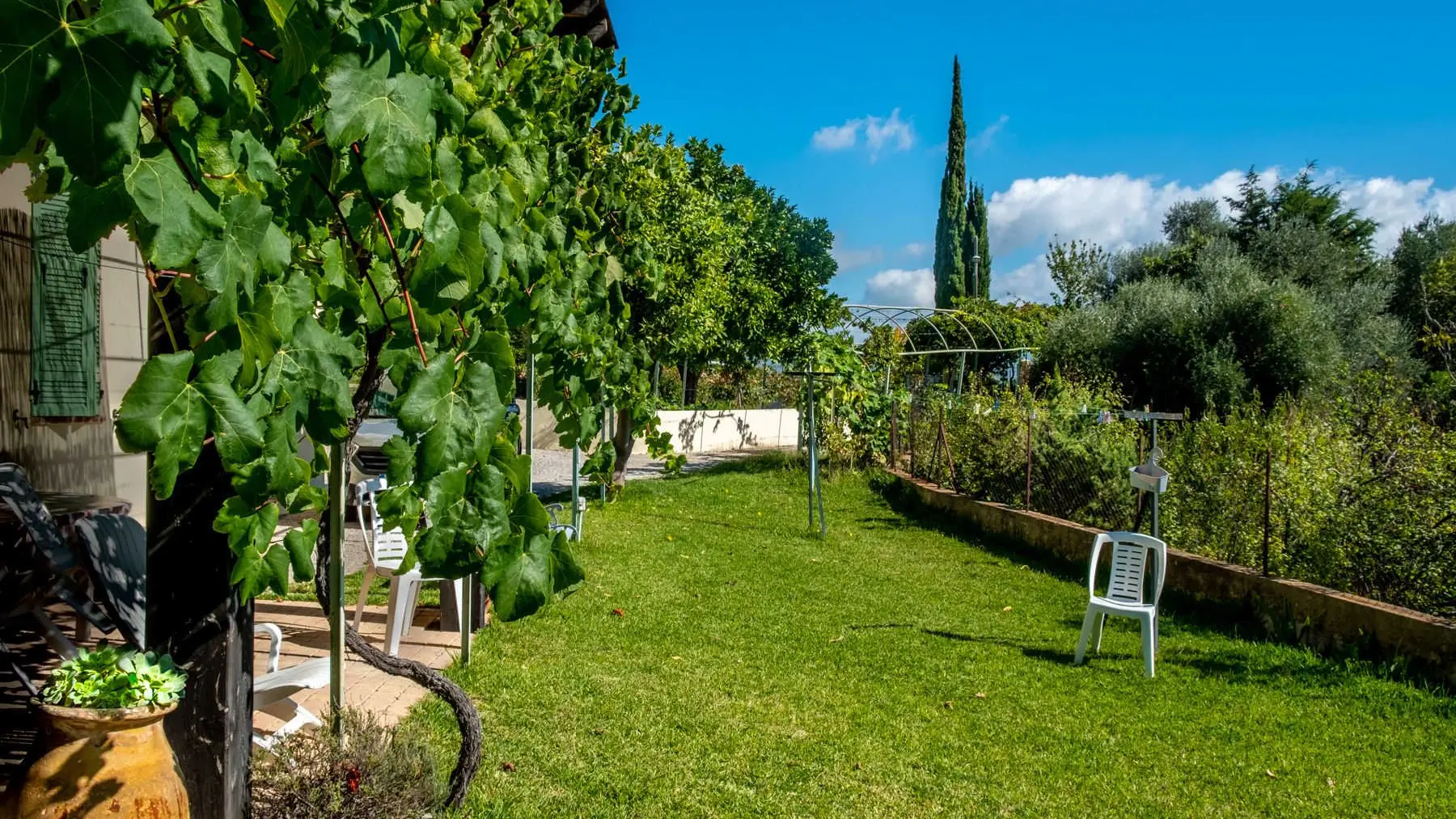 Gîte Chez Tante Jeanne-Jardin-Nice-Gîtes de France des Alpes-Maritimes