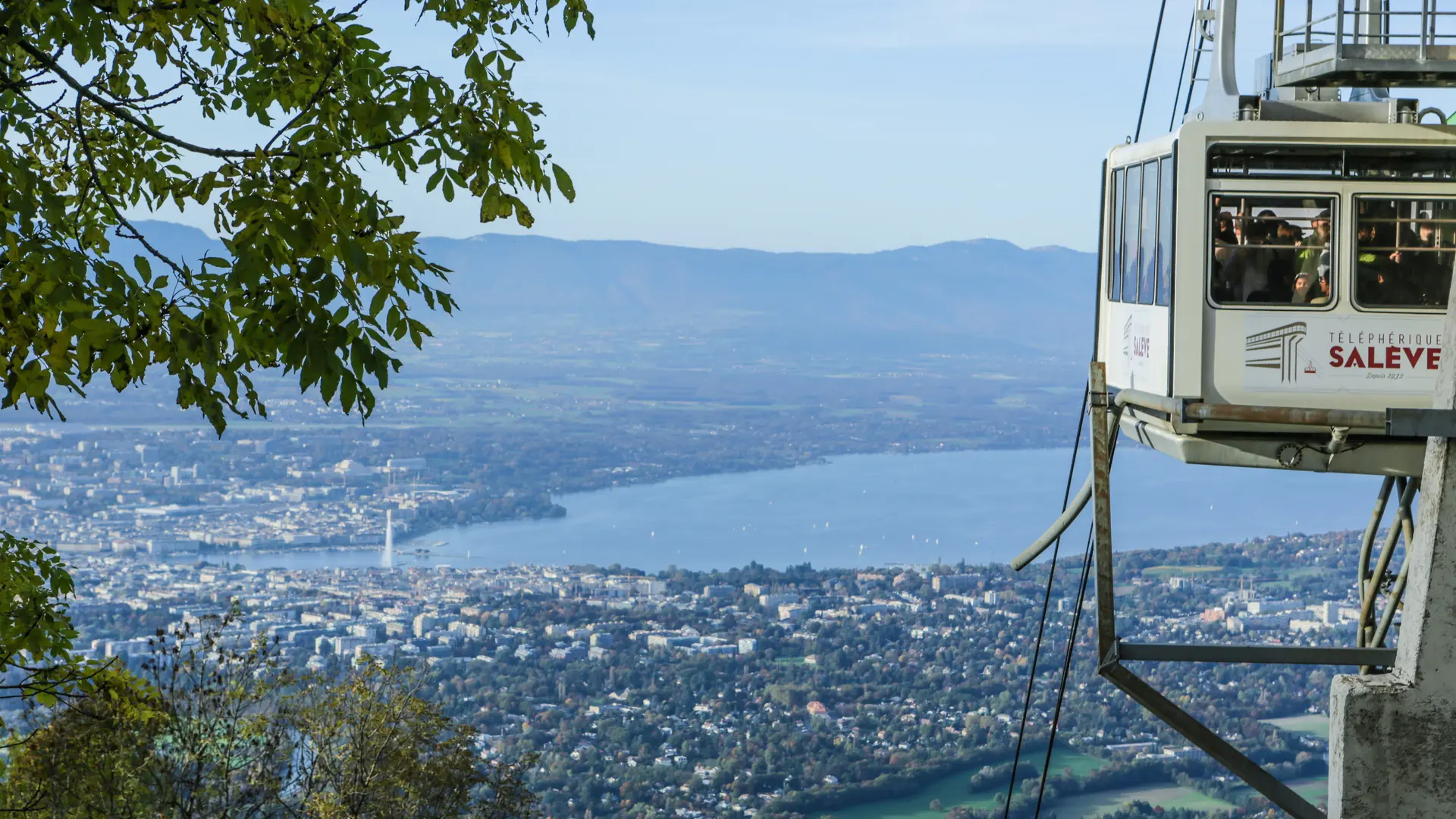 Vue Téléphérique Salève