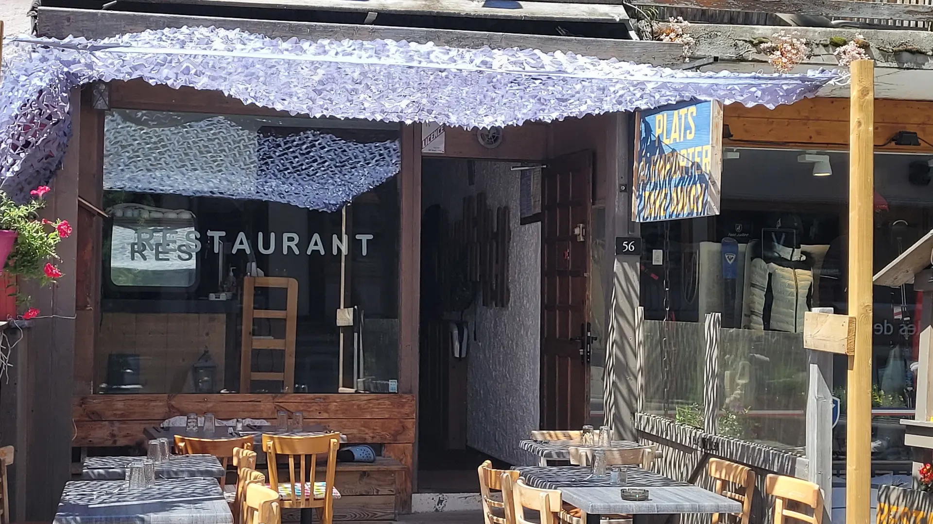 Terrasse du Bar Jacques - Restaurant_Val d'Isère