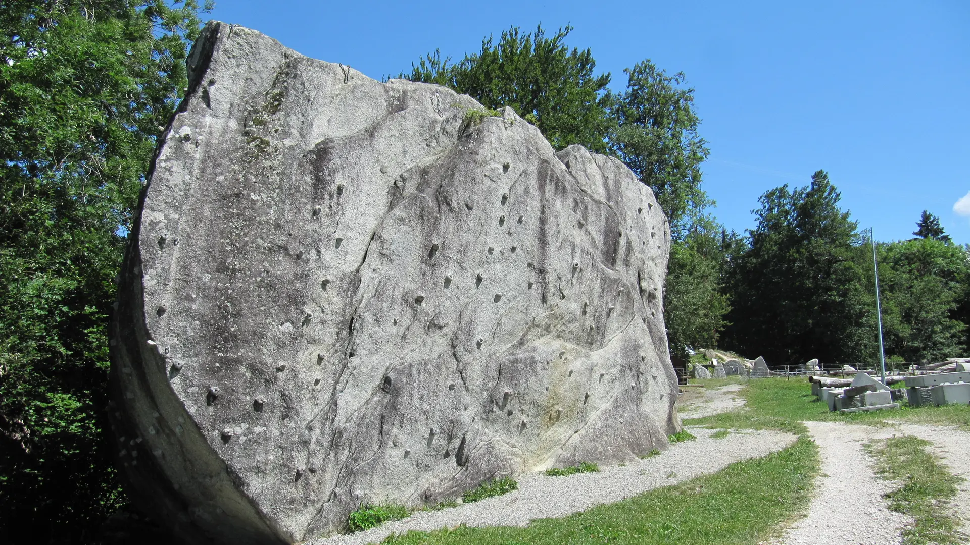 Climbing rock