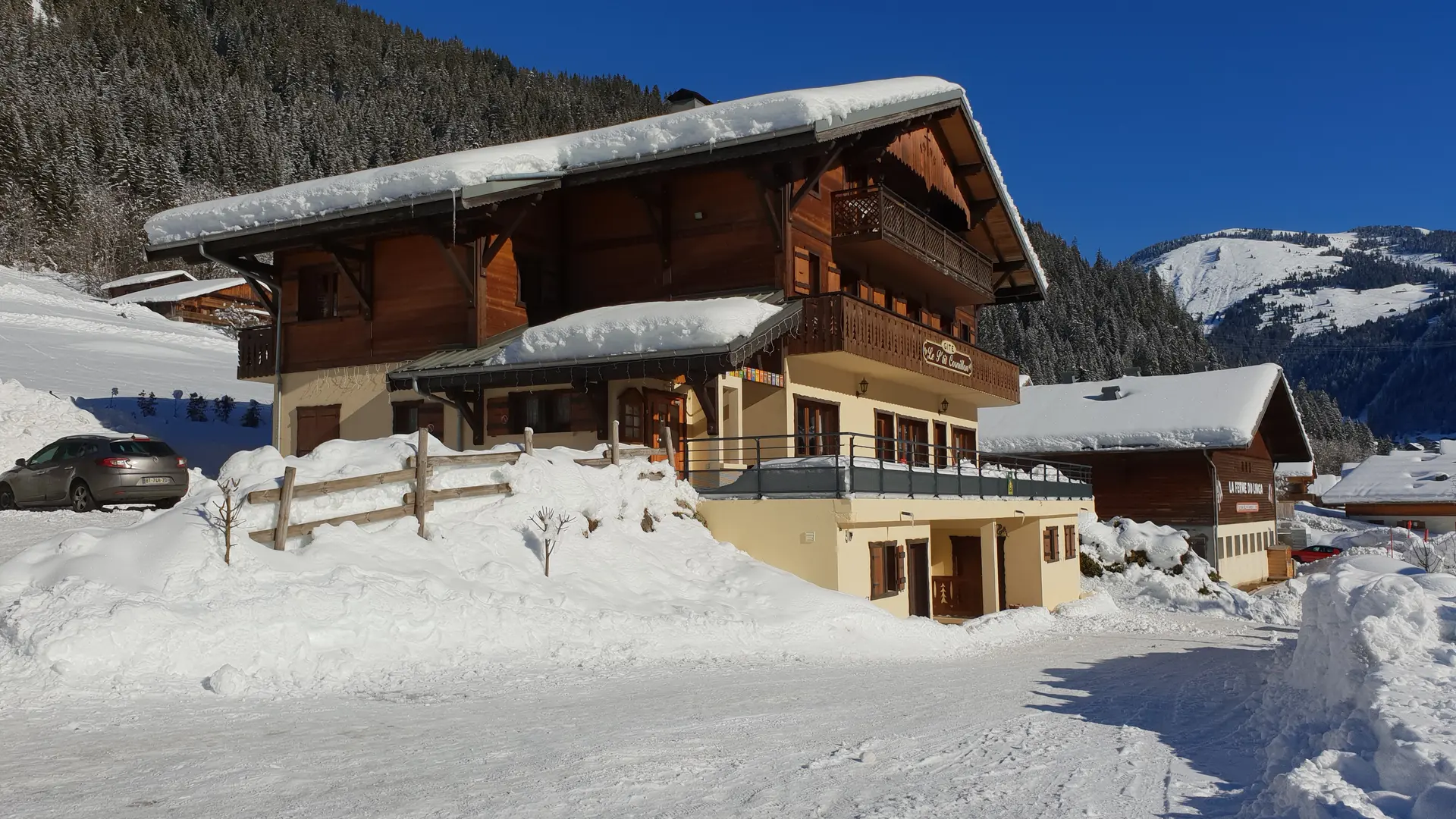 Le P'Tit Cornillon en hiver