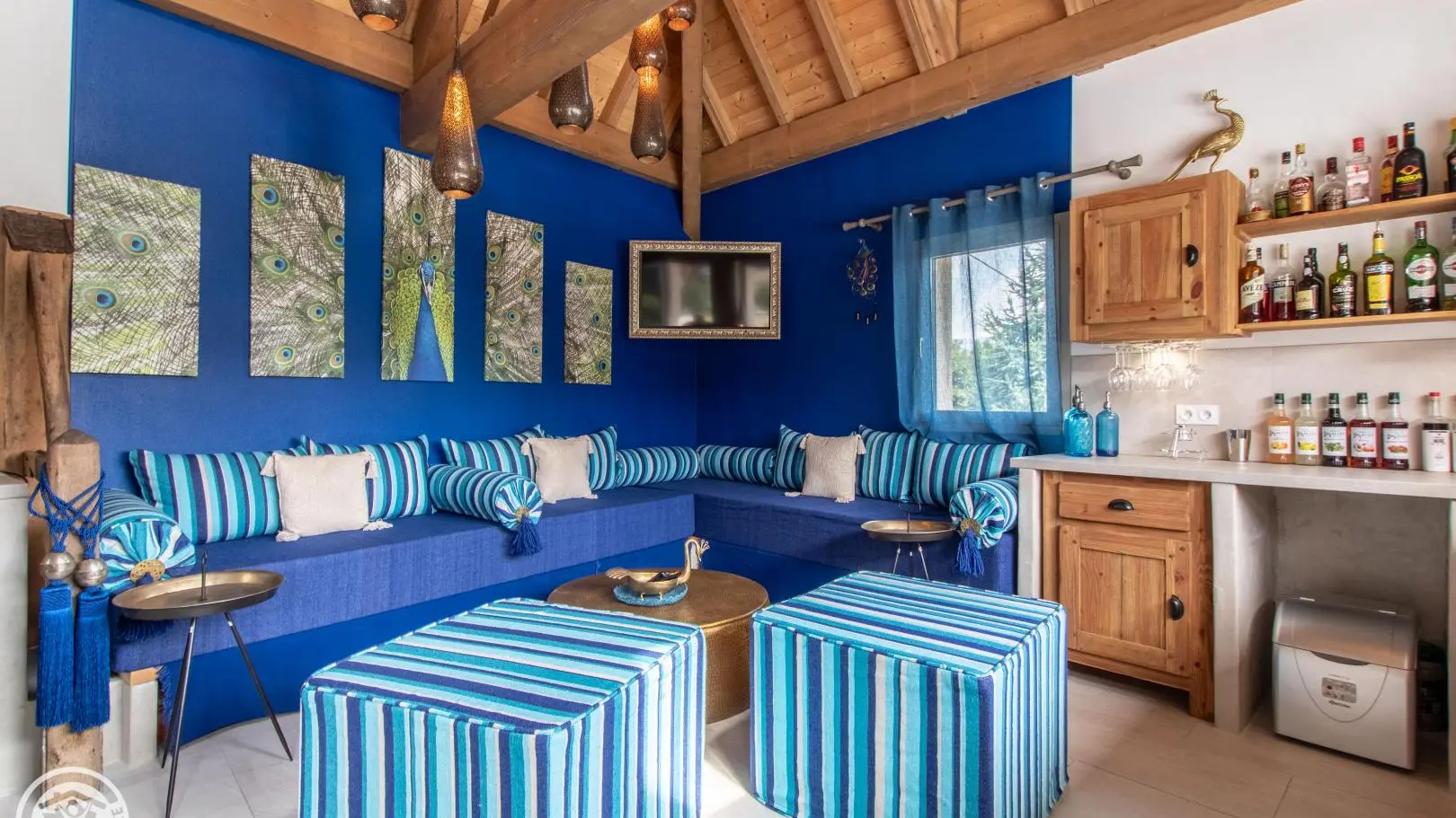 Coin détente, télévision, écran plat...