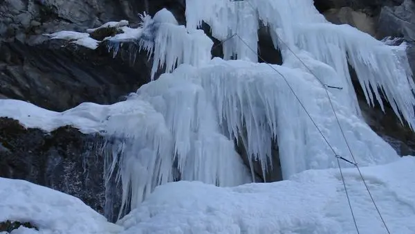 cascade de glace