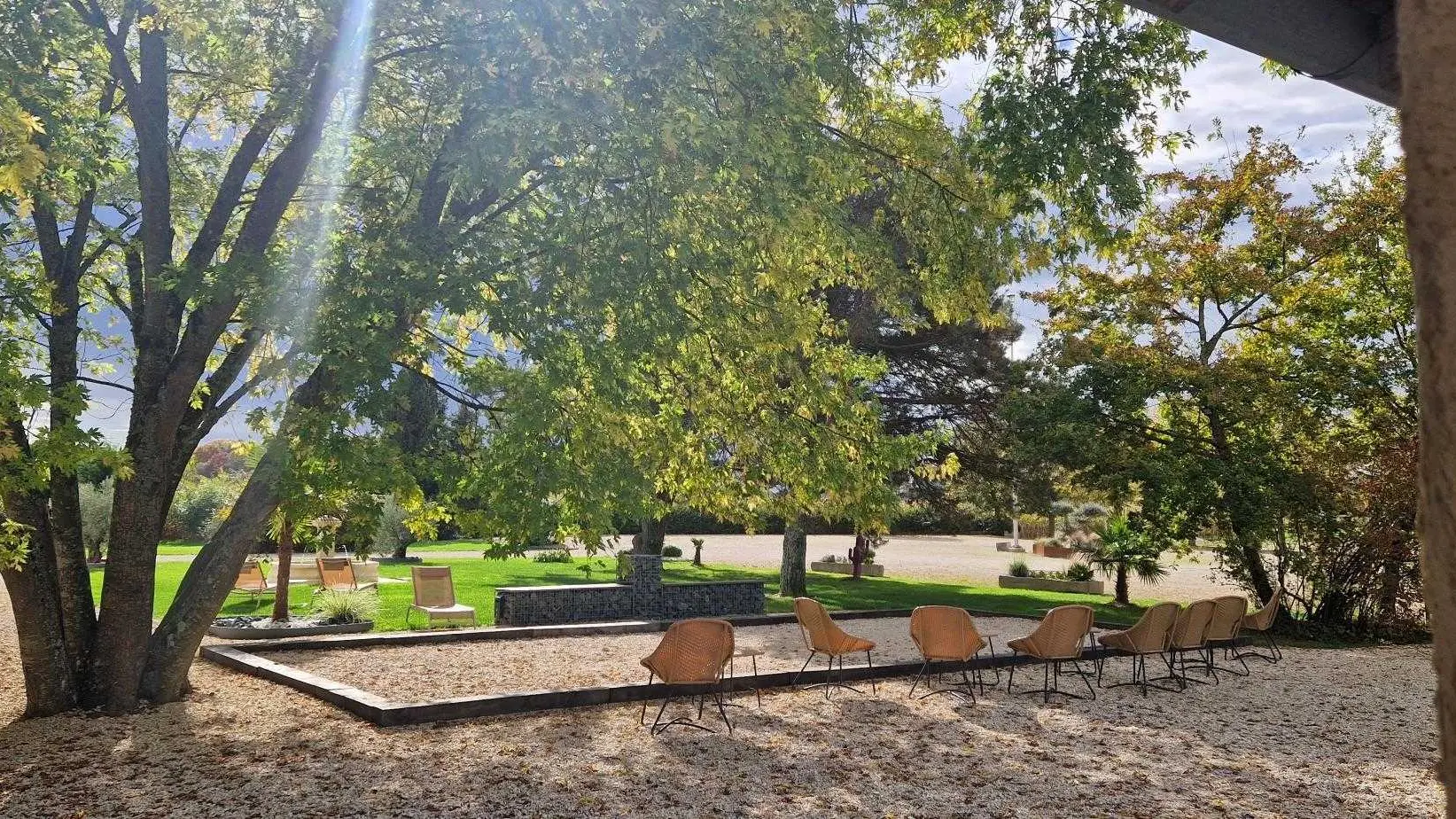 Terrain de pétanque