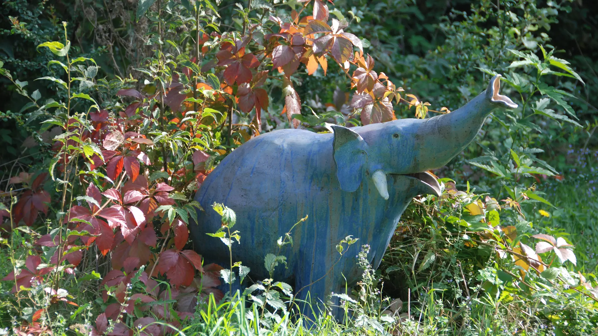 L'éléphant bleu