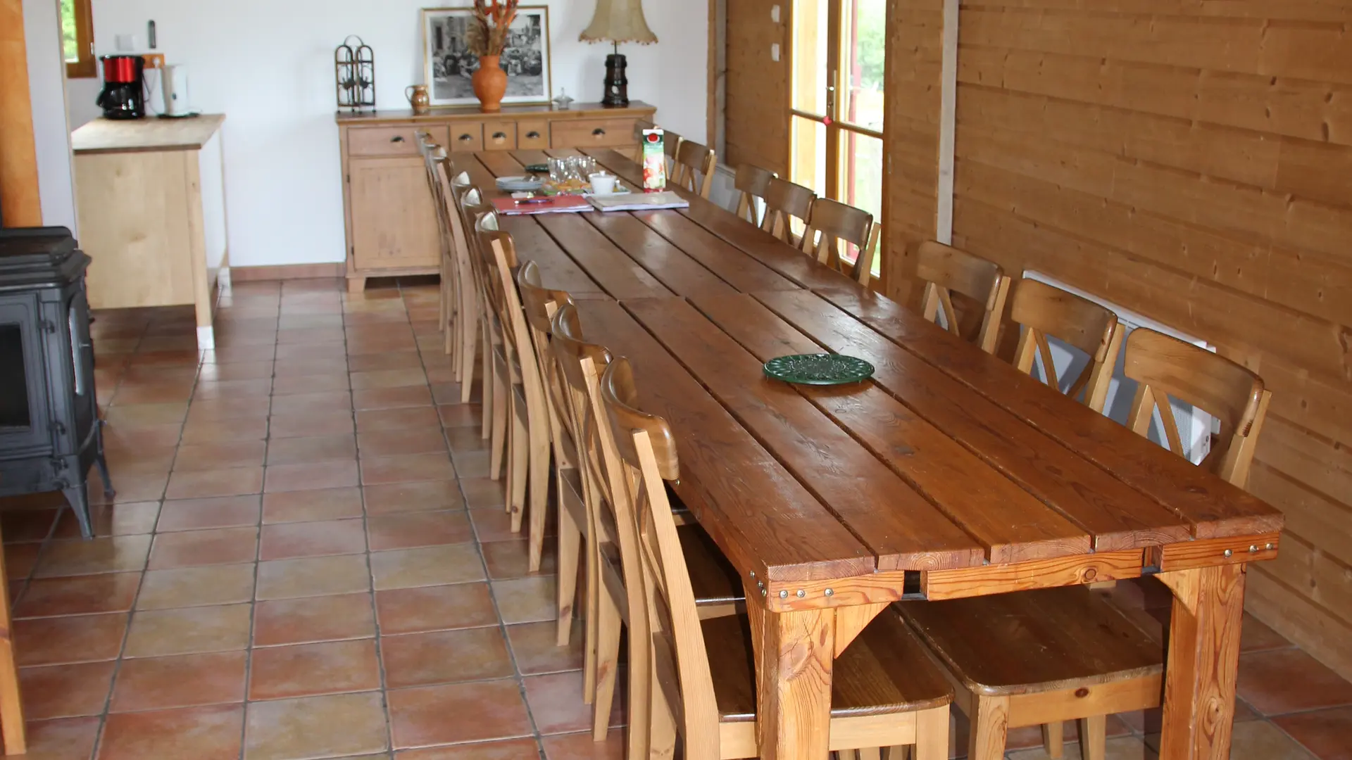 L'espace repas