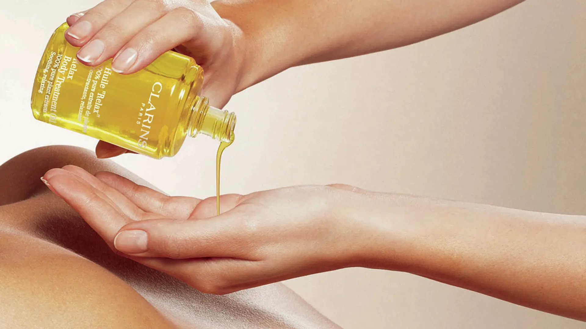 Cabine spa - Huile de massage