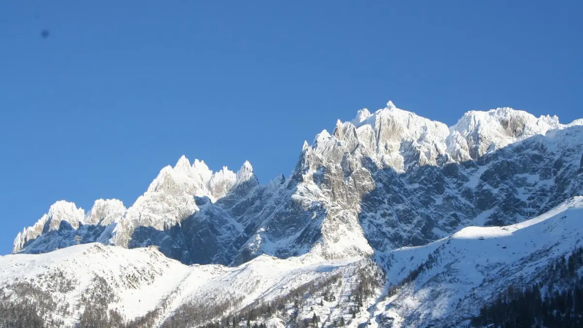Paysage d'hiver vu du Gîte