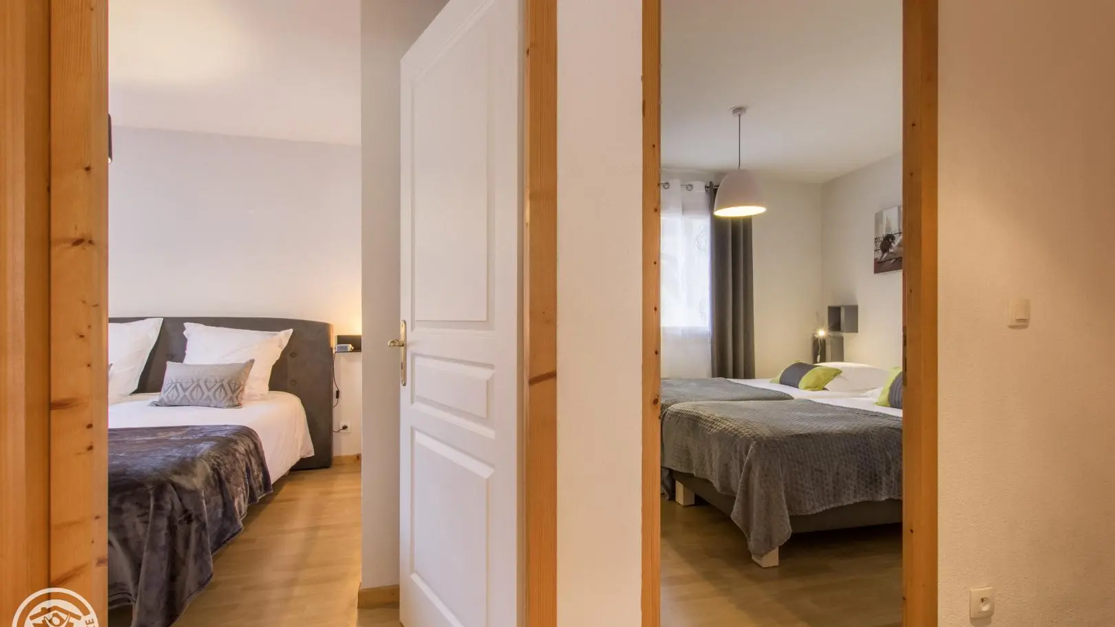 2 chambres indépendantes