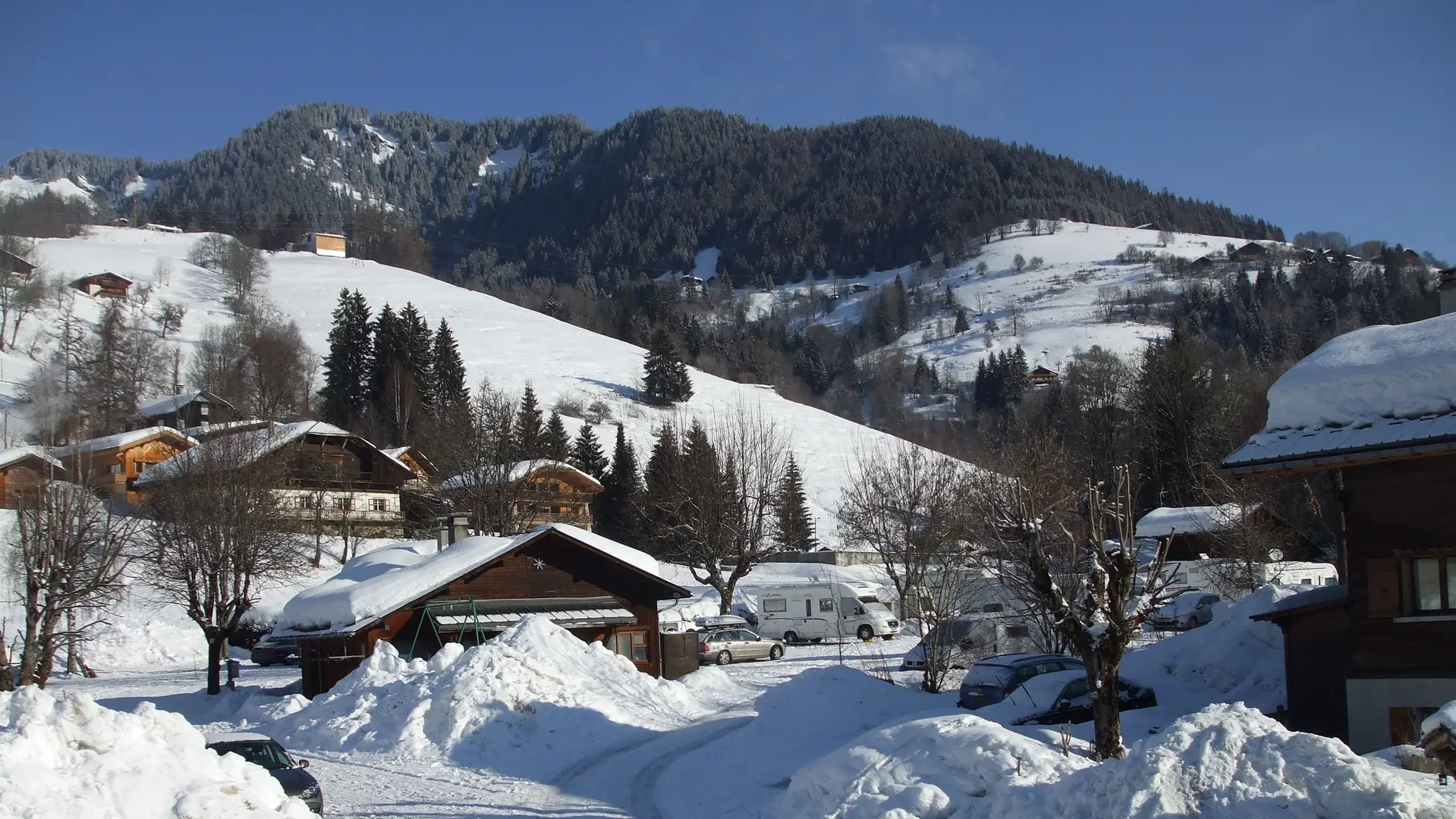 camping en hiver