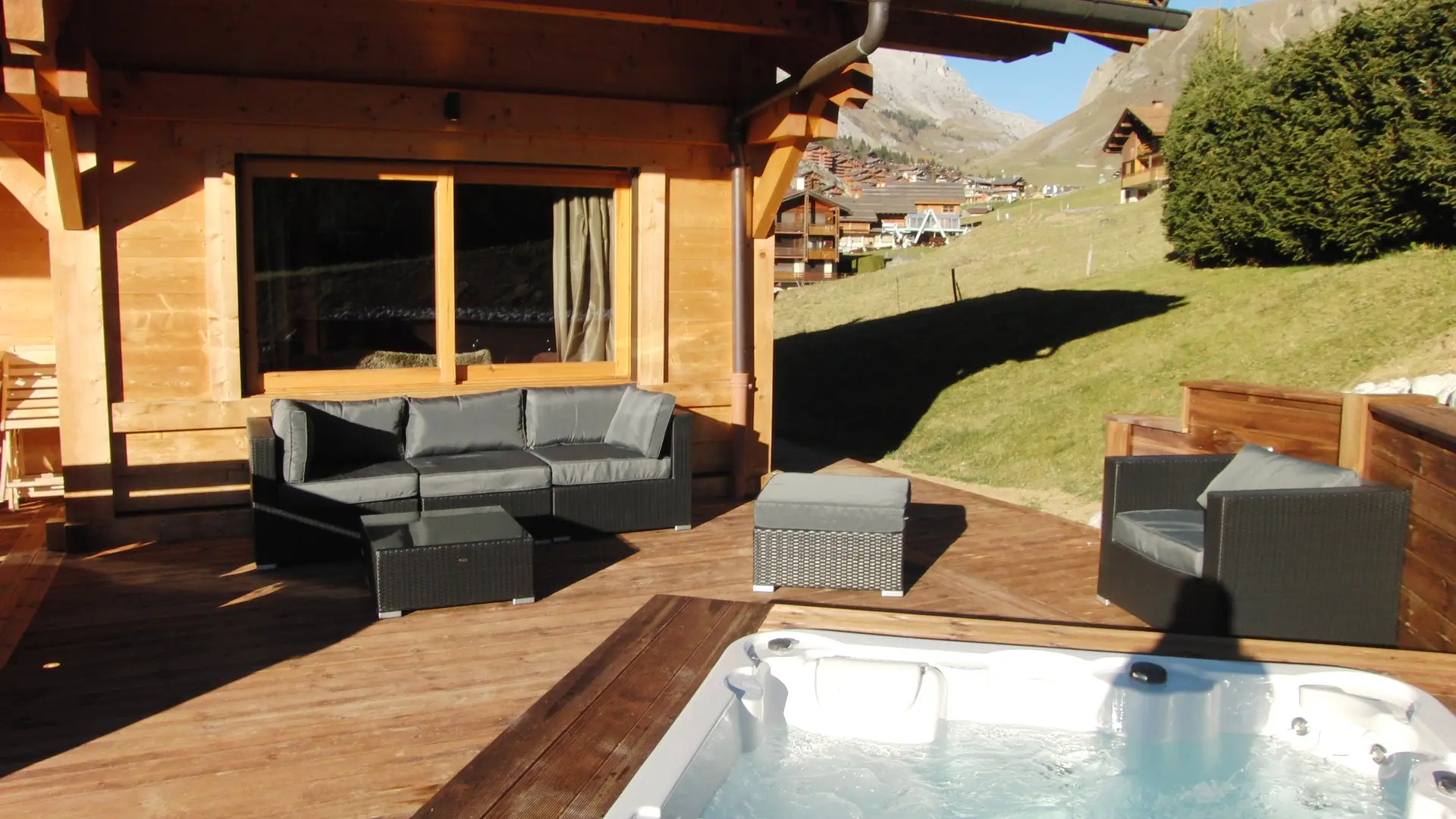 Jacuzzi été / Jaccuzi  -Chatillon n°8 - Le Grand-Bornand
