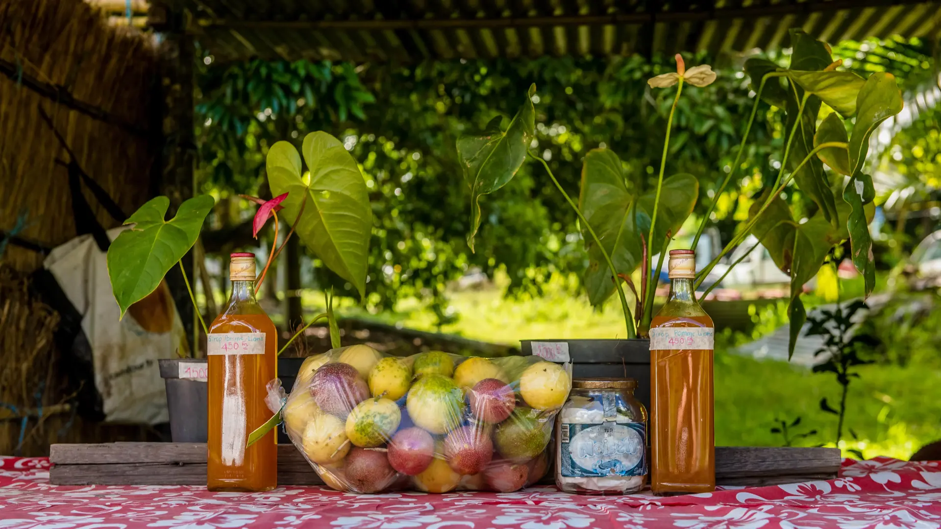 marché bord de route, Houailou