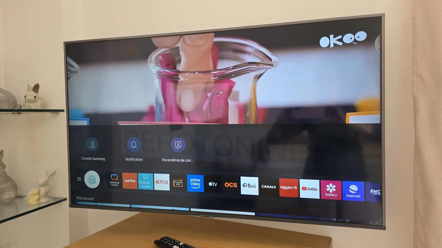 TV connectée dans la chambre