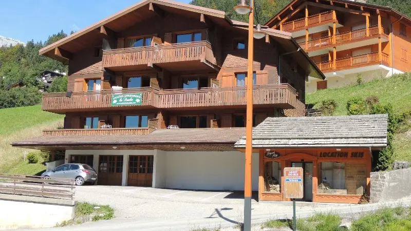 Extérieur chalet été/Outside summer chalet-Duche n°101-Le Grand-Bornand