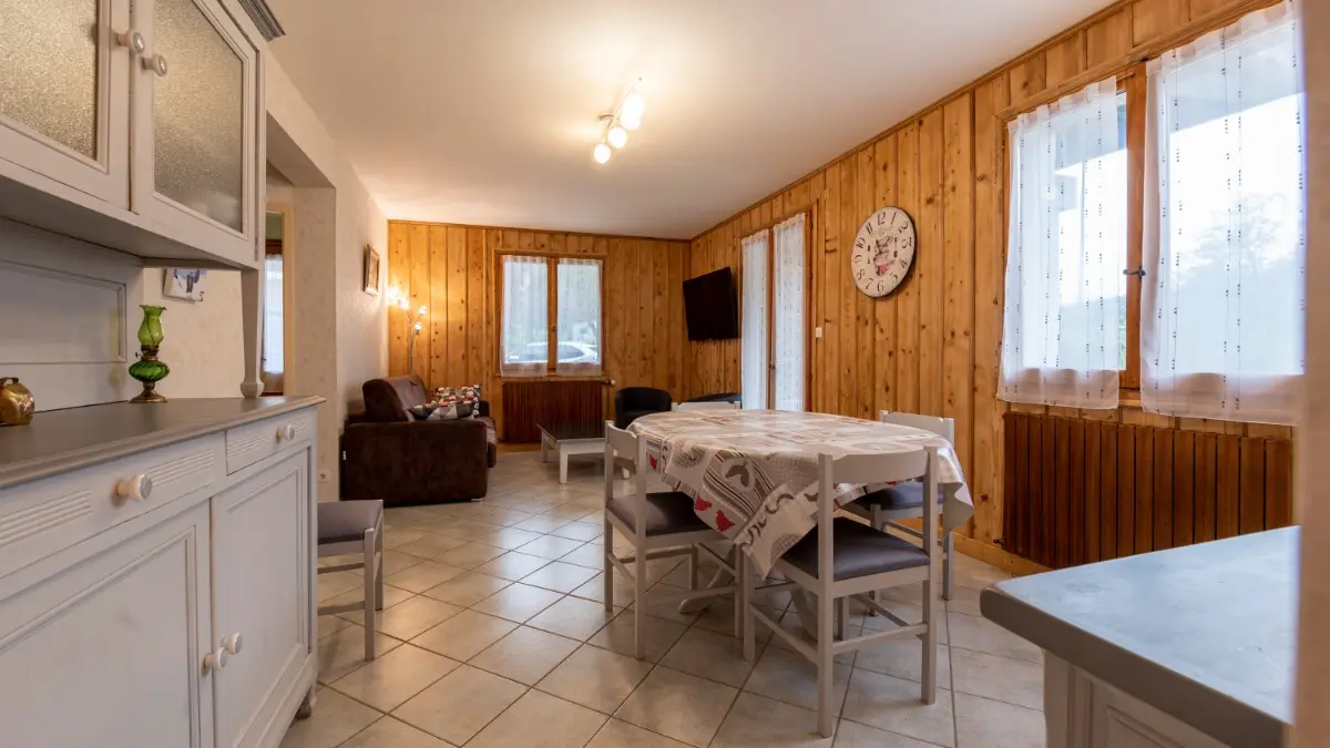 Appartement le Valserine - pièce à vivre