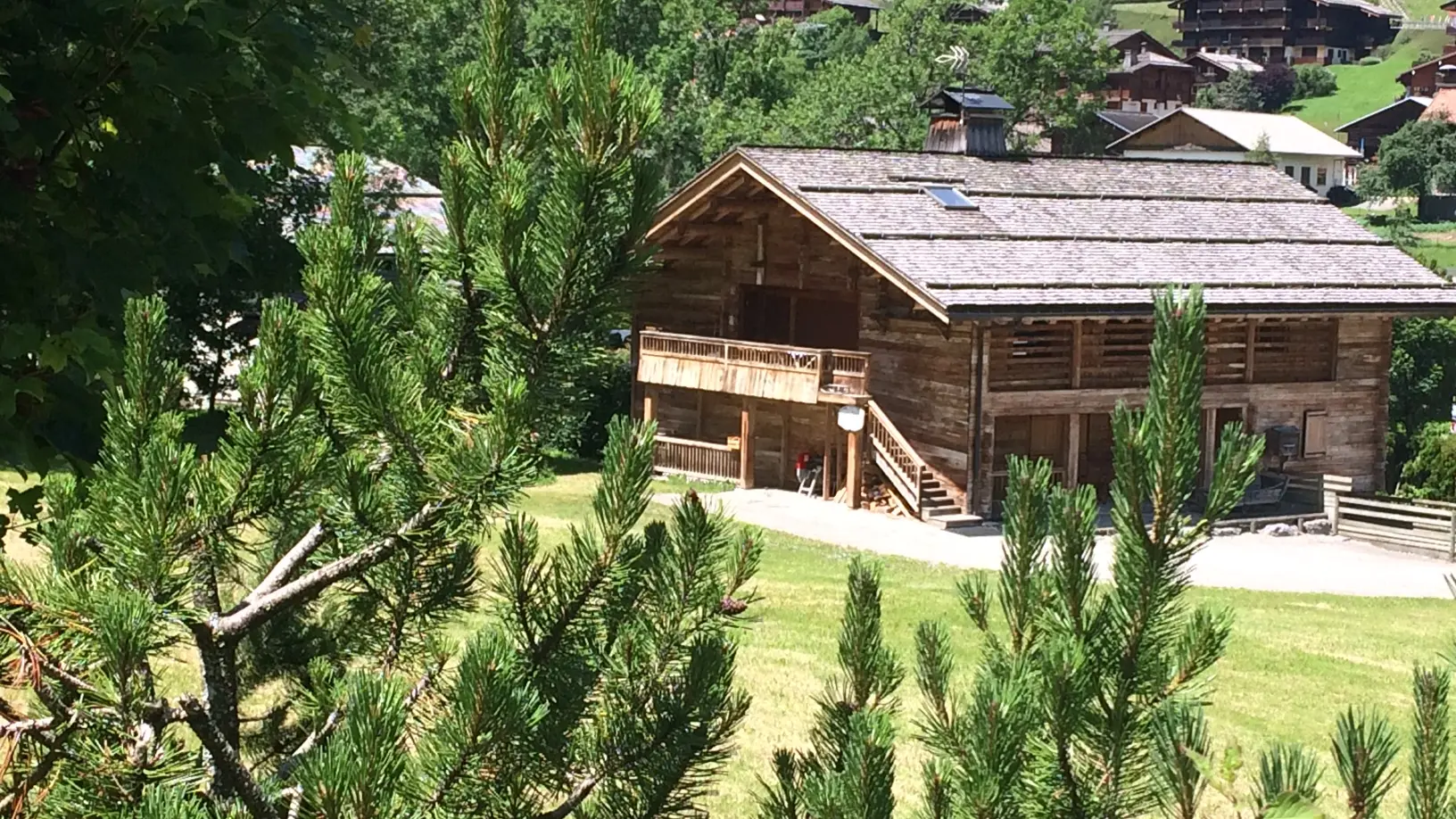 chalet l'été