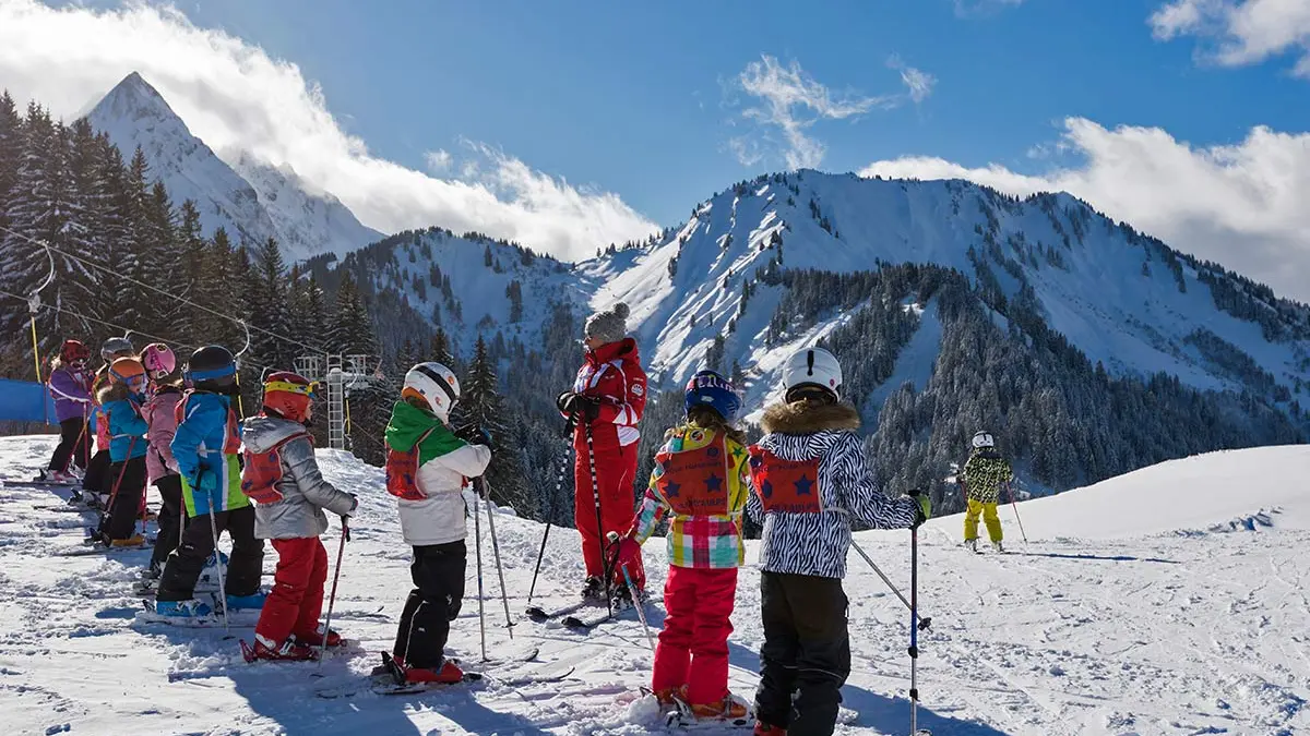 Cours de ski enfants