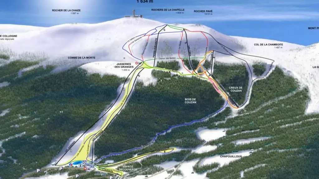 La maison d'hôtes se trouve au c?ur de la station de ski de Chalmazel
