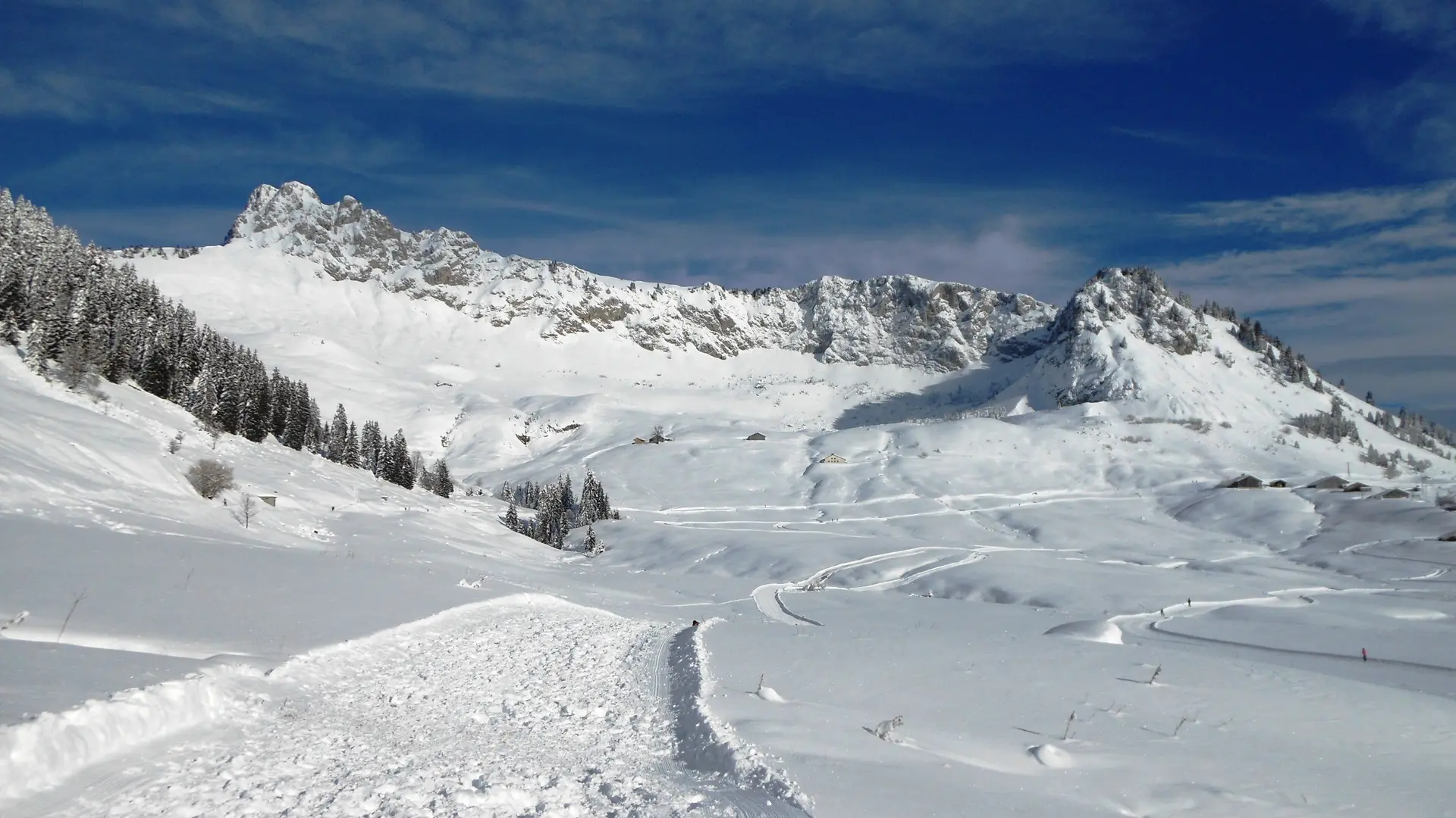 Piste piétonne de Farquet
