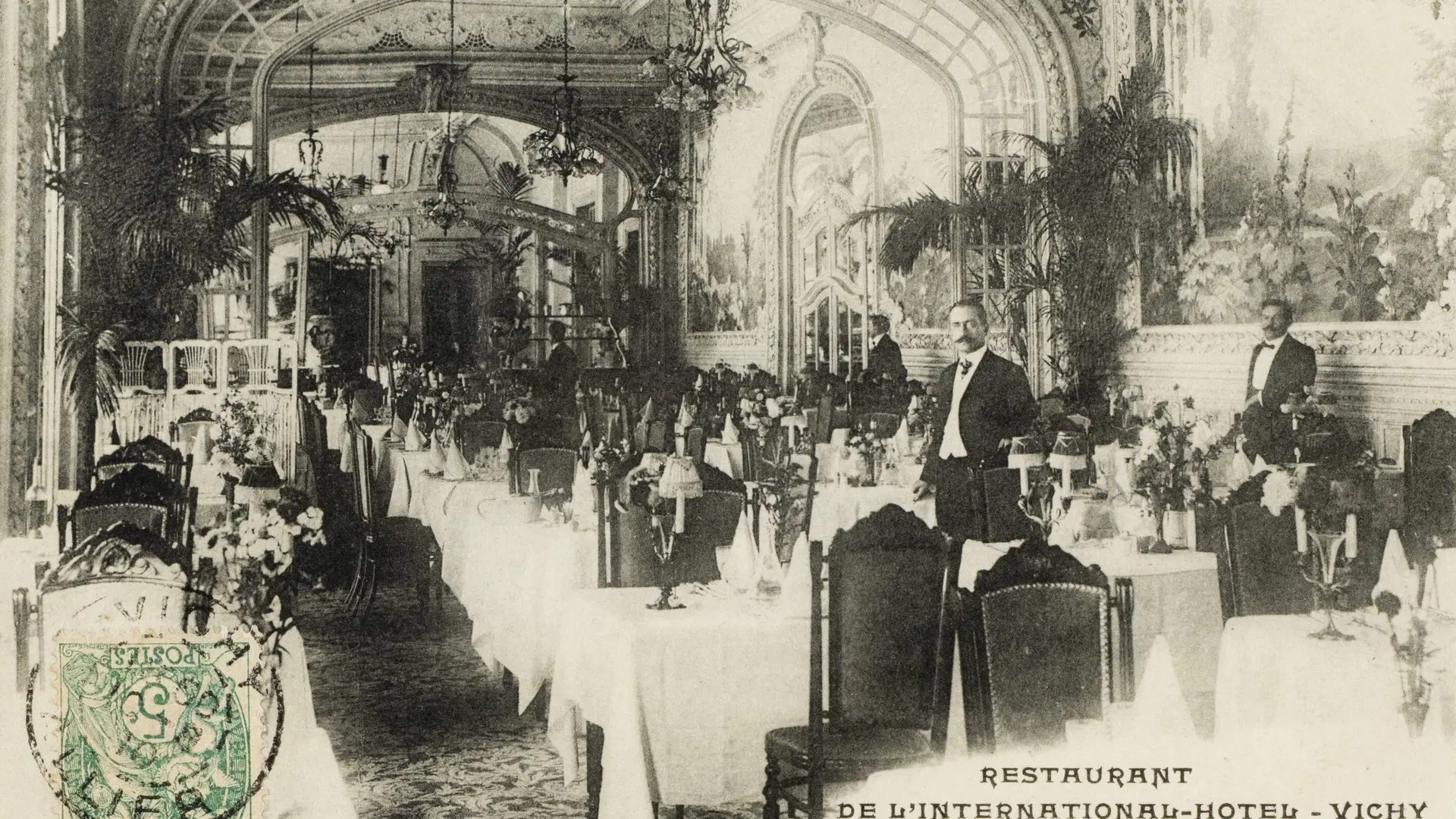 Carte postale, vers 1910