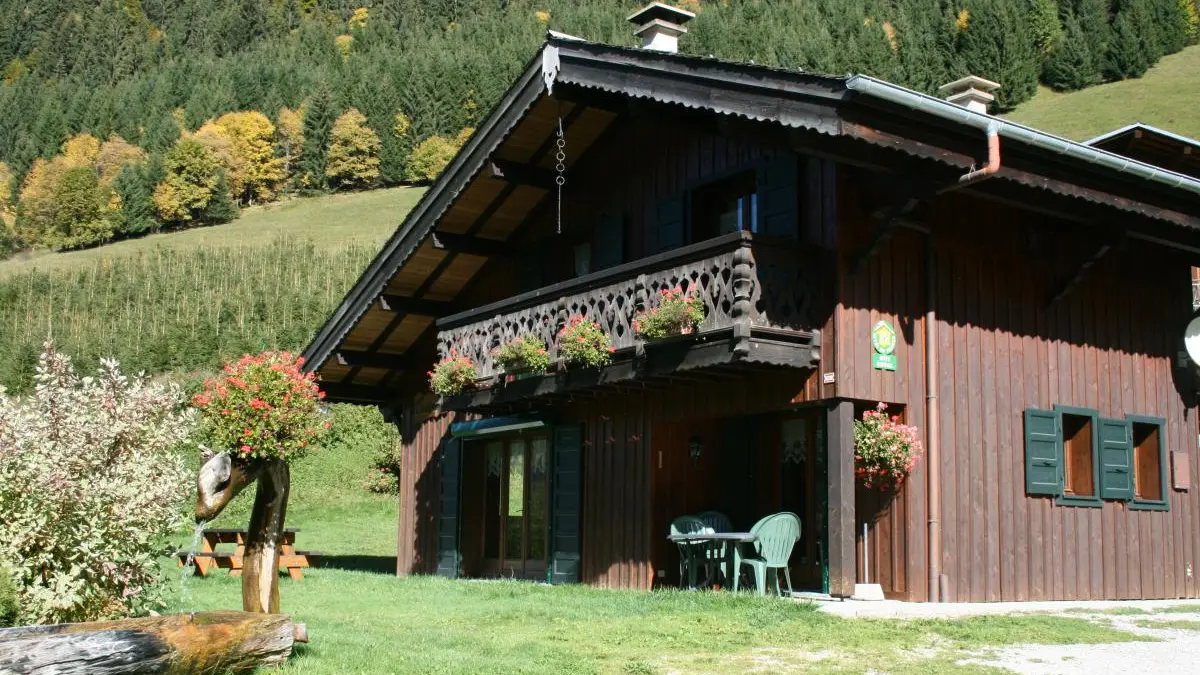 vue sud -accès chalet