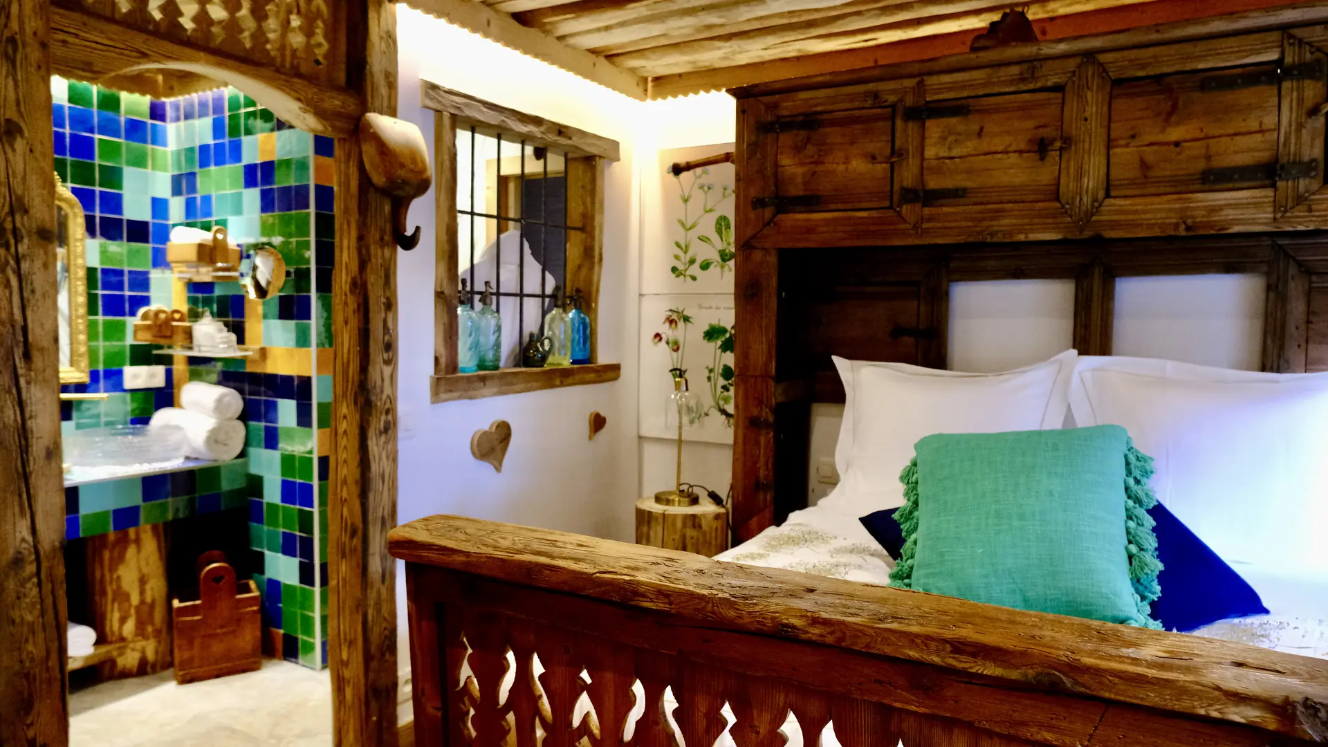 intérieur chambre d'hôte