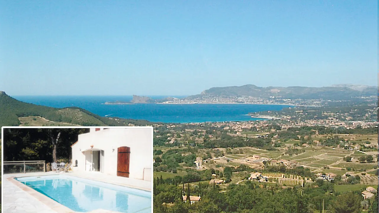 Swimming-pool & sea view