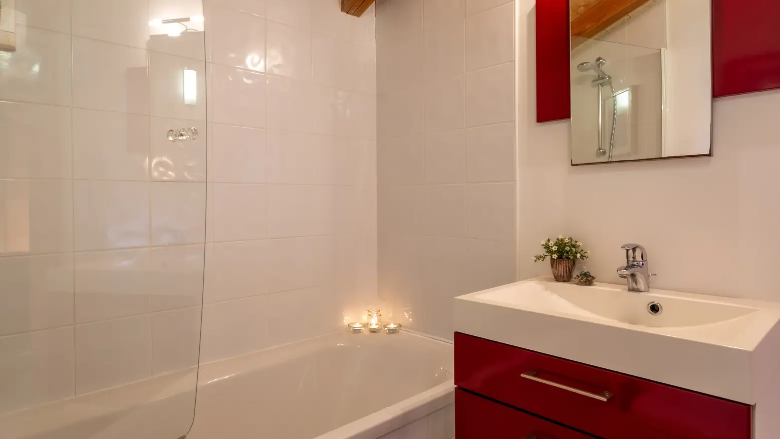 Baignoire et lavabo