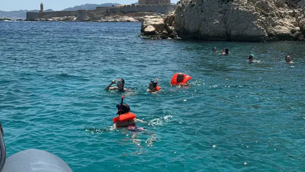 Calanques du parc marin de la côte bleue 3H30 offre été
