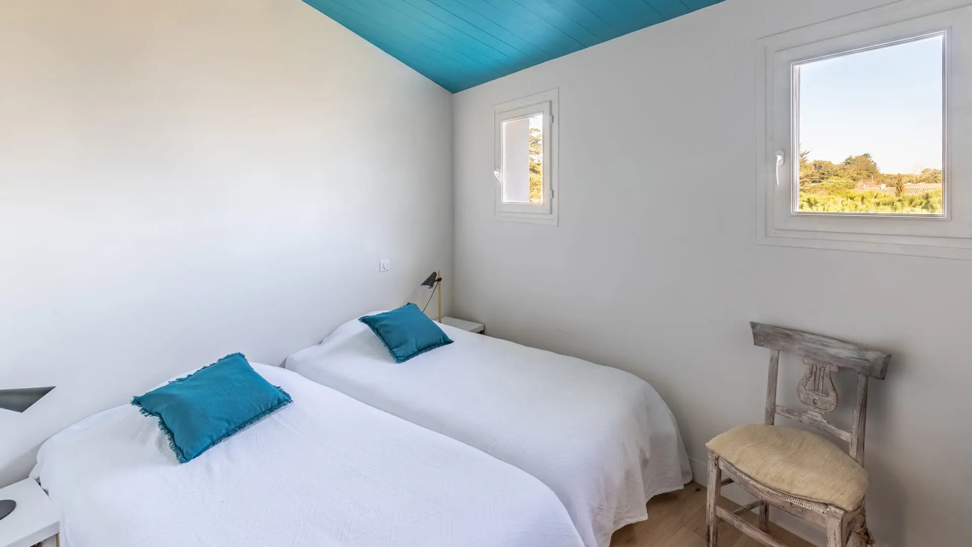 Habitación con dos camas individuales