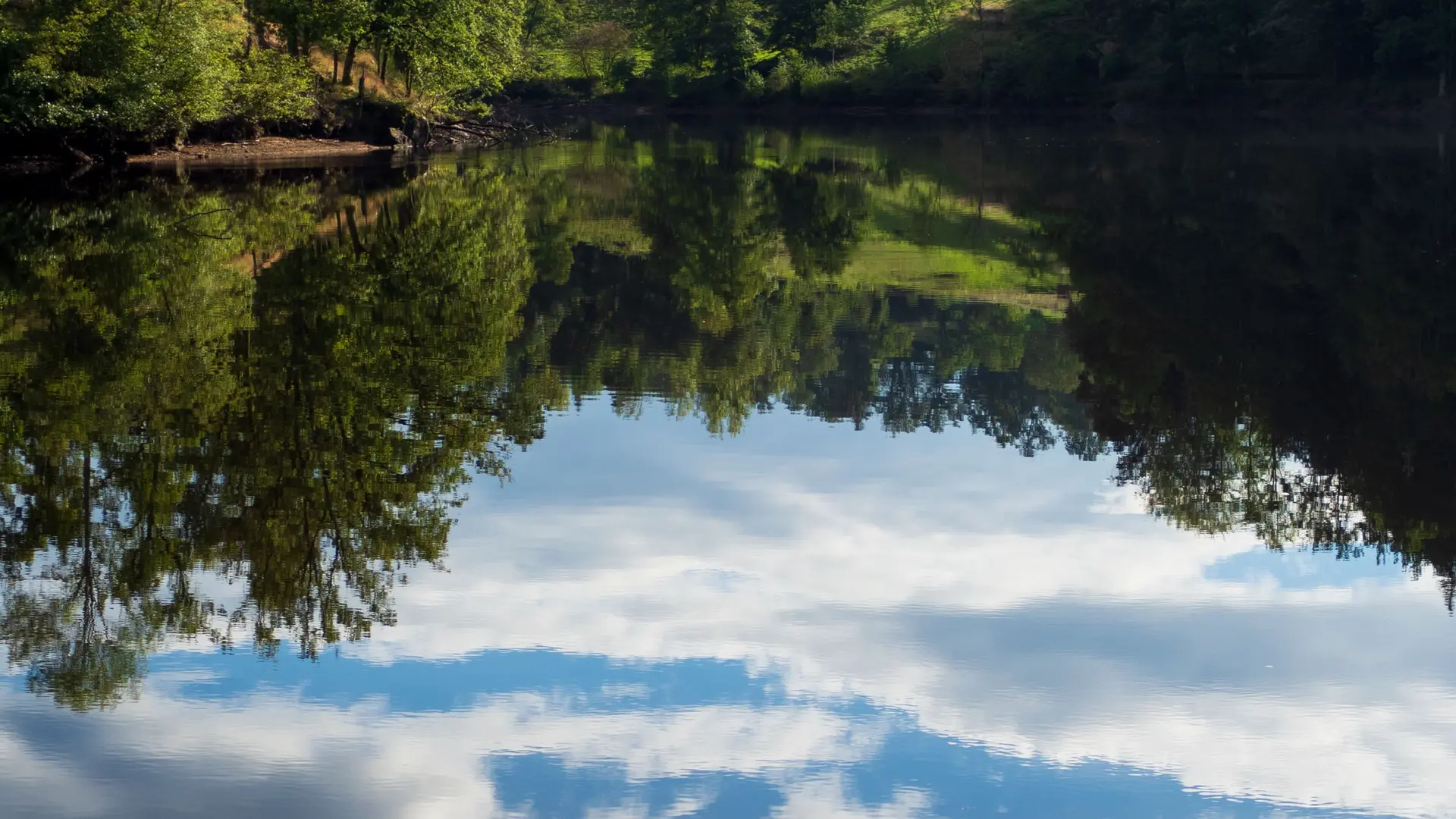 Le plan d'eau de Saint-Clément
