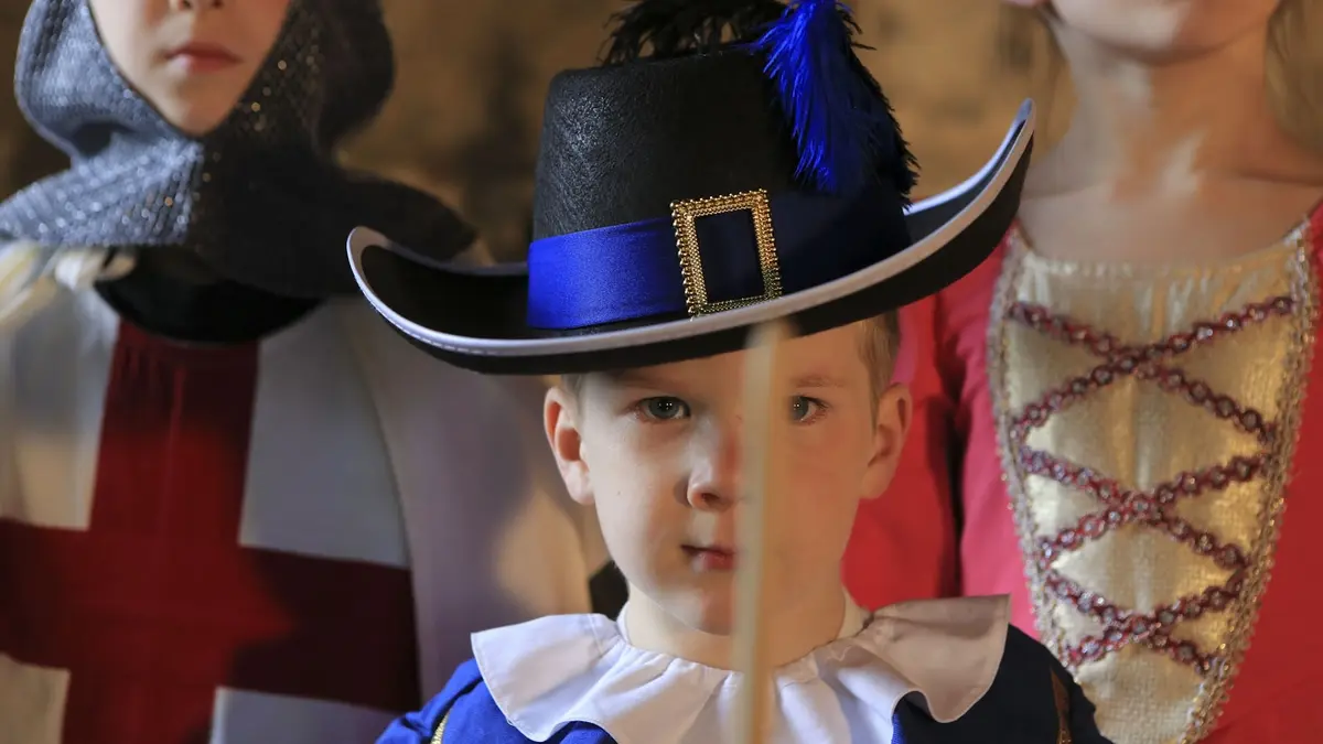 Un enfant en Costume