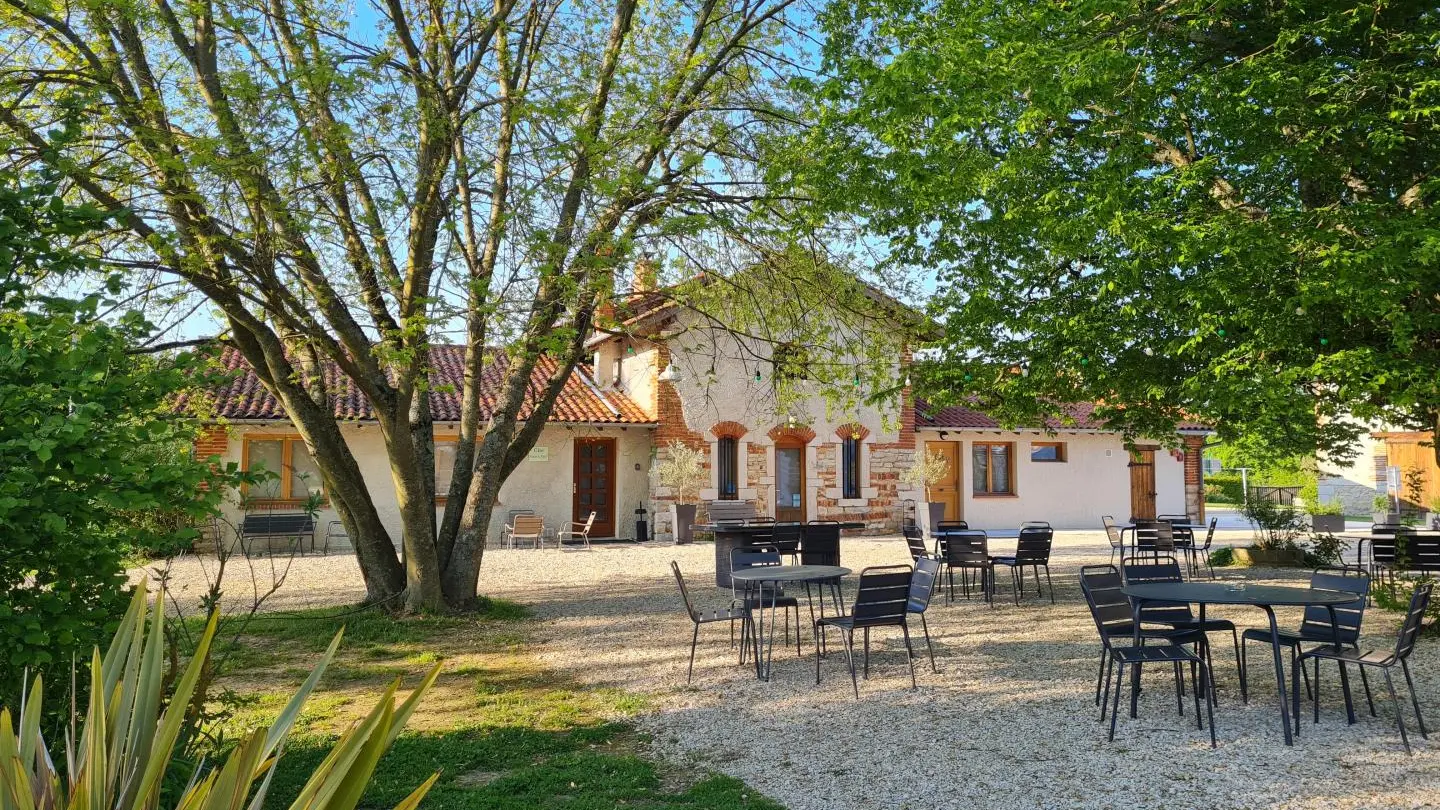 Devant le gîte