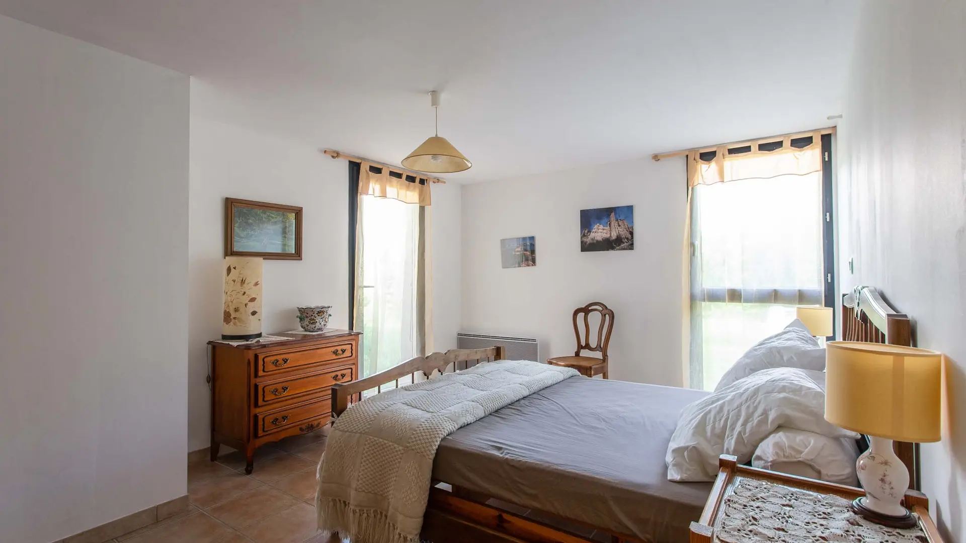 chambre rez de jardin