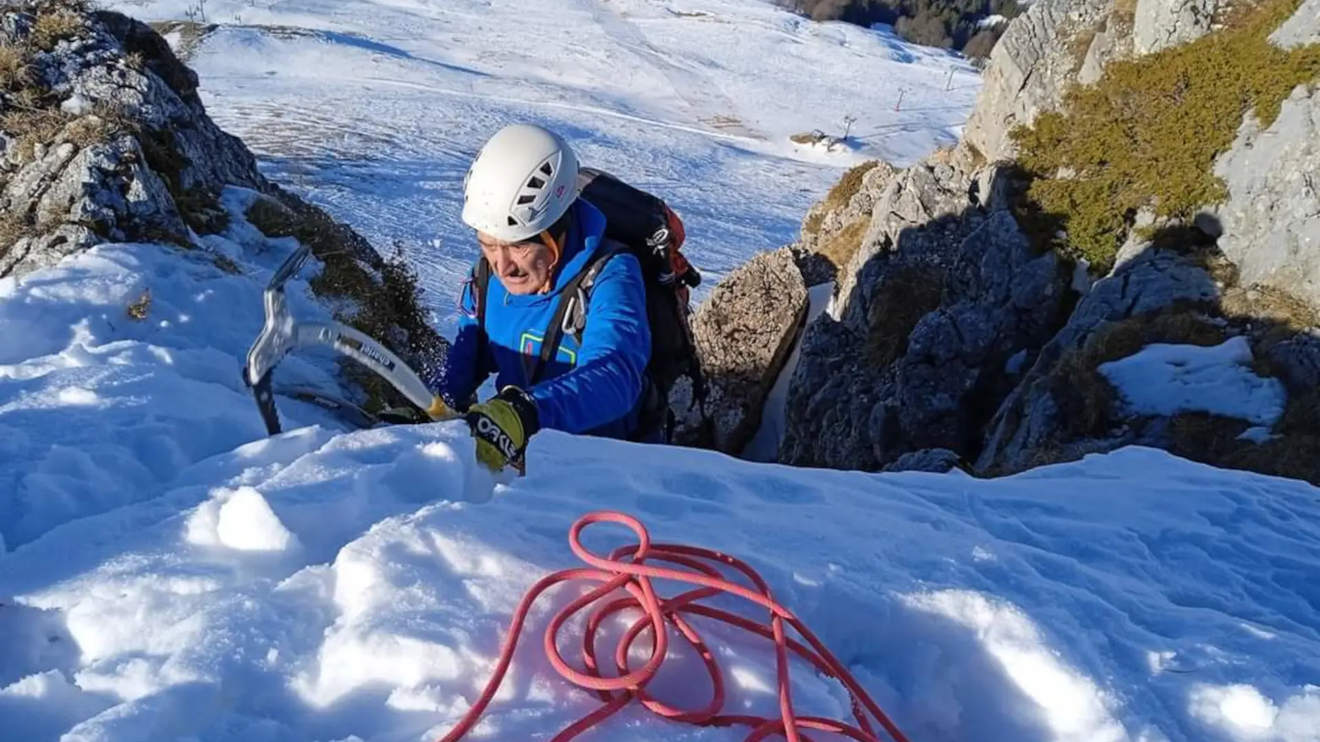 Initiation à l'alpinisme hivernal