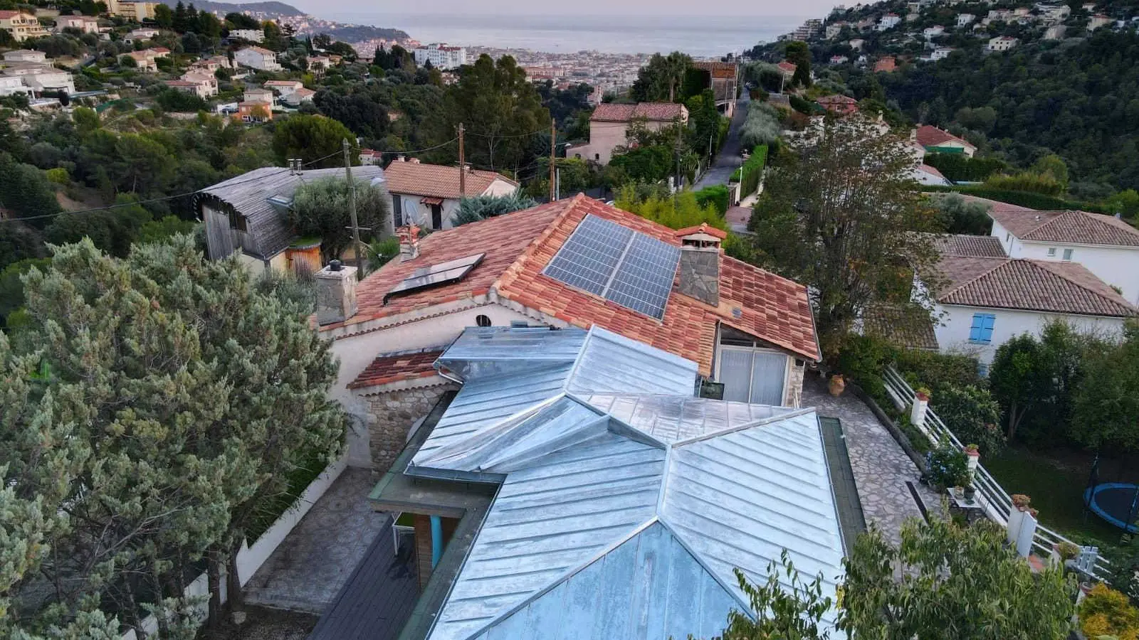 Les Yuccas-Vue depuis le gîte-Nice-Gîtes de France des Alpes-Maritimes