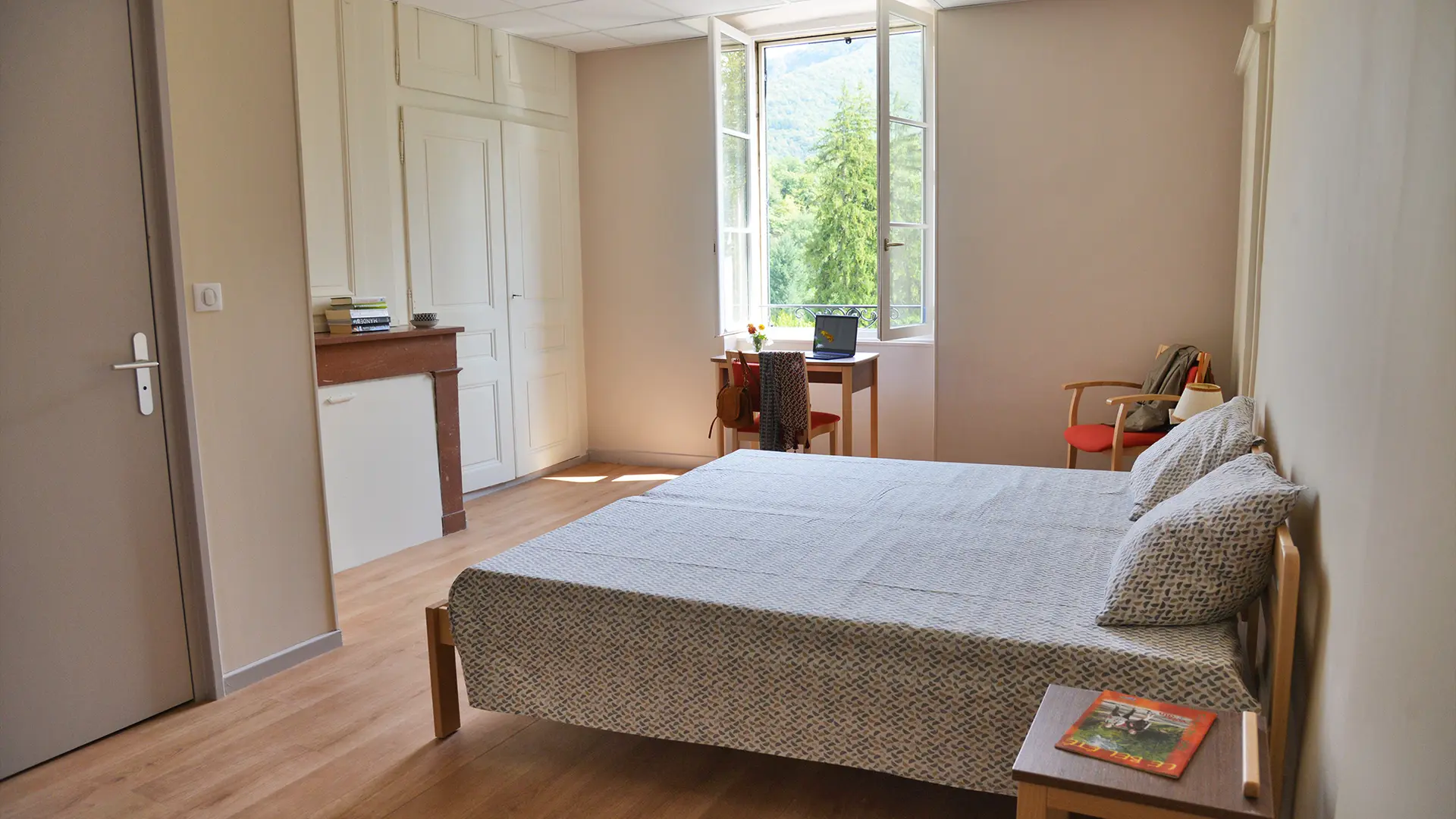 Abbaye de St Rambert - chambre