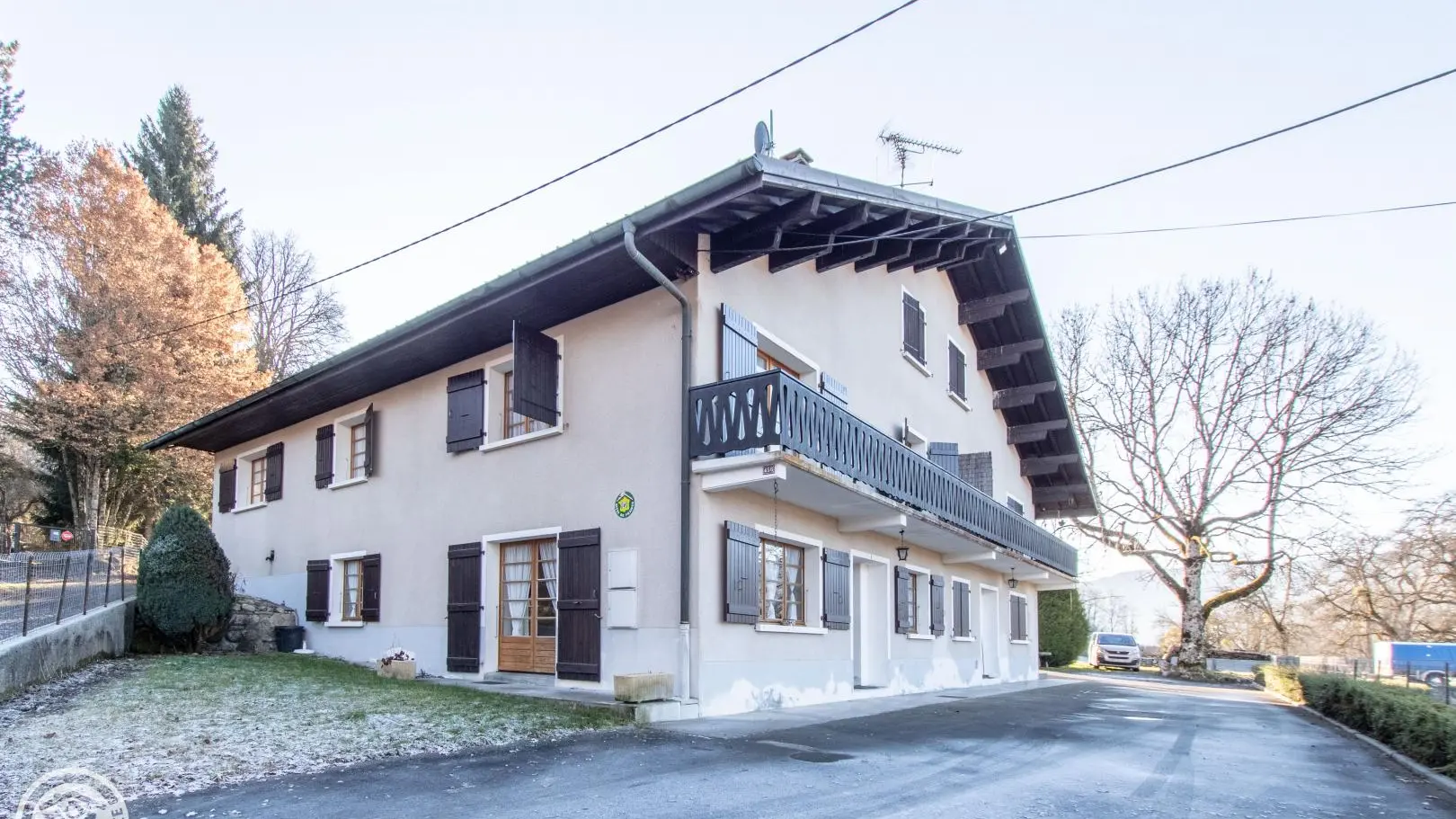 Devant le gîte