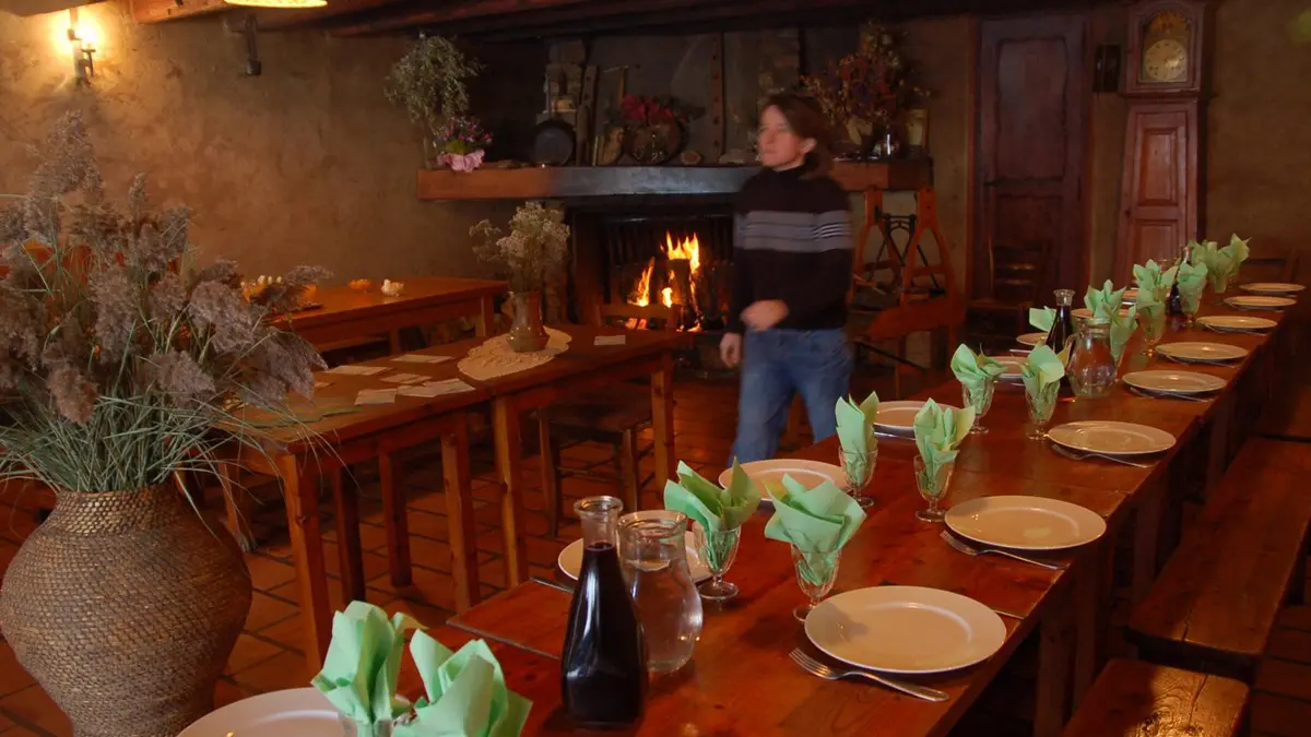 Auberge à la ferme, Les Gondoins à Champoléon