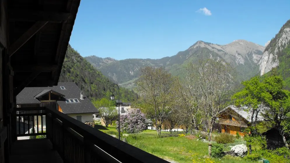 Chalet en été