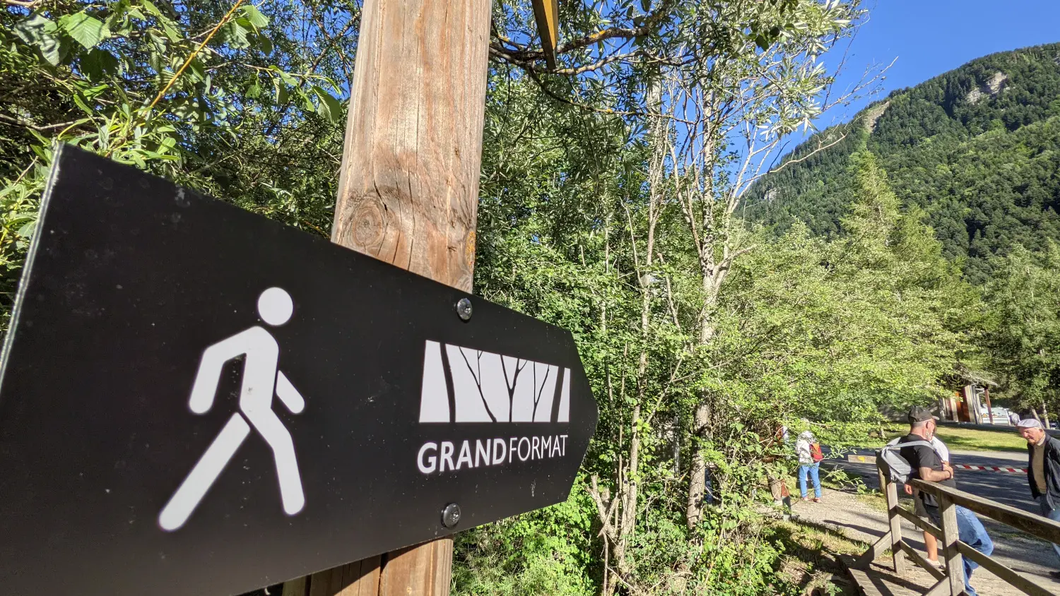 Grand format : parcours photographique à ciel ouvert, à Pont du Fossé