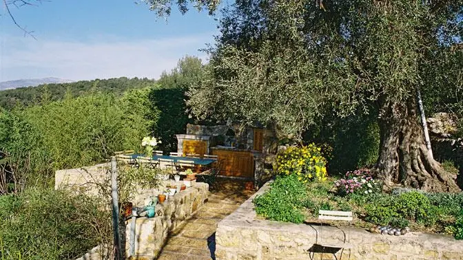 Gîte L'Oustaou-Jardin-La Colle sur Loup-Gîtes de France Alpes-Maritimes